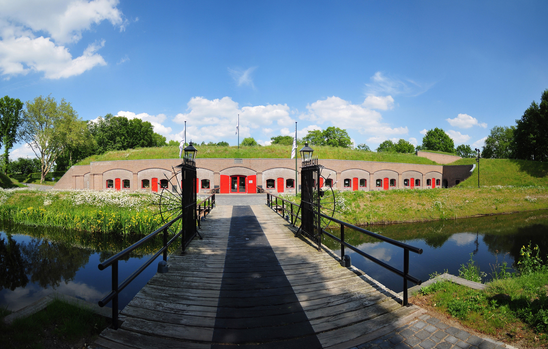 Fort Voordorp luchtfoto